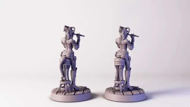 Tiefling Bard | Flute Playing Hellspawn Hero | Tabletop RPG — Фото 2 из 9
