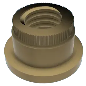 IB-9 SPINDLE NUT STYLE KEYCHAIN