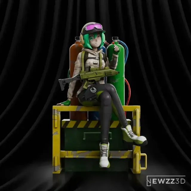 Ela Bosak Rainbow Six Anime — Image 2 of 9