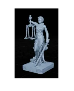 Bronze Lady Justice