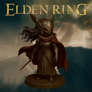 Malenia Blade of Miquella Elden ring chibi