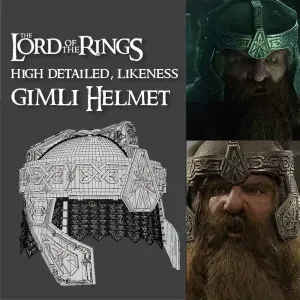 Gimli High Detailed Helmet (The Lord of the Rings)