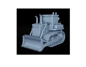 Heavy Construction Bulldozer