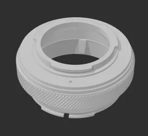 Canon FD to Fuji X adapter