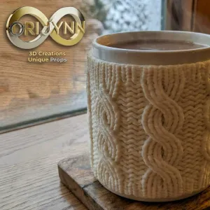 The Nordic Knitted Mug Sleeve