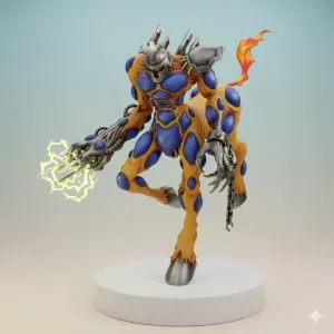 Centalmon Digimon Creature Model