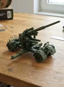 German Flak 36 88MM Anti-Aircraft Gun