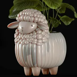 Sheep Pot Decor