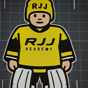 Goalie ice hockey keychain