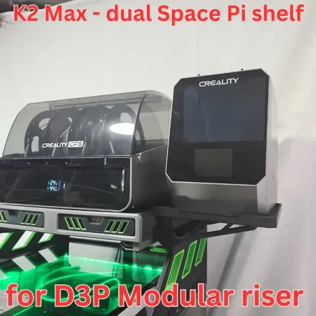 Dual Space Pi extension shelf for K2 Plus D3P riser — Фото 5 из 7