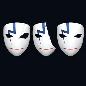 Darker than Black mask - Hei mask