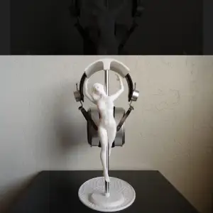 support  femme pour casque
