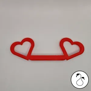 Heart Instax Mini Stand – Romantic Photo & Lithophane Holder
