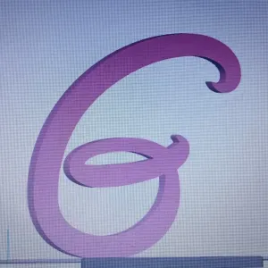 Disney-style letter G for event phrases
