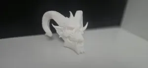 Demon Skull with Horns – Halloween Decoration