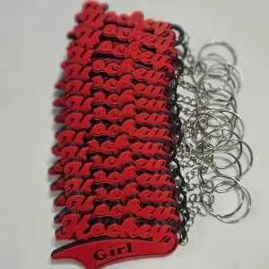Hockey Girl Keyholder