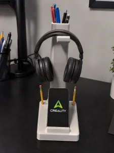 Headphone hook multipurpose