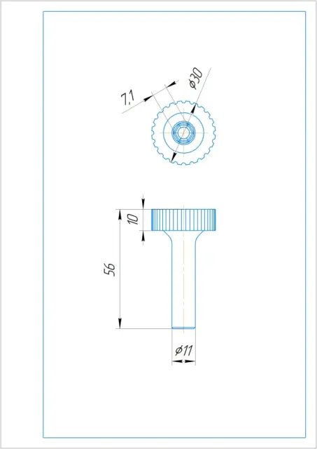 wheel M4 nut wrench — Фото 3 из 4