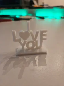 Ich Liebe dich Schild
