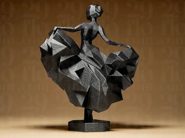 Geometric Ballerina Dancer — Фото 4 из 7