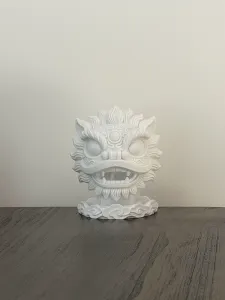 醒狮头  中国国风模型