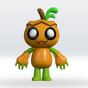 Gourdy Dandy's World STL file 3D Model, 3mf Multicolor