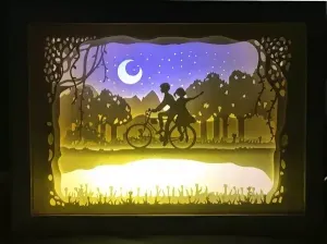 Shadow Box Light - First Date