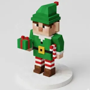 Elfo navideño