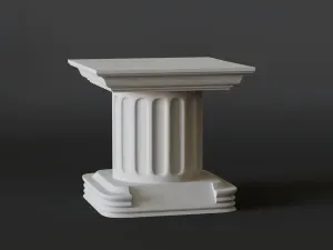 Classical Roman Column Pedestal
