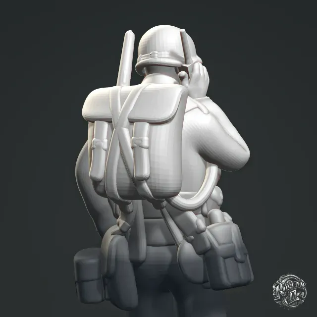 Soldier with Radio #RoZ — Image 7 of 9