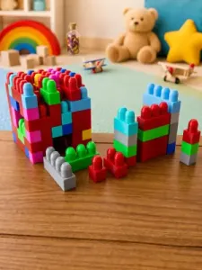 Stack & Snap Blocks for Kids – Modular Toy Building Bricks