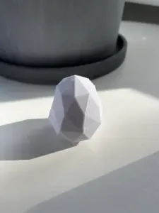 Threaded Easter Egg polygon
