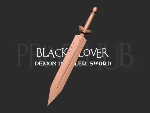 Demon Dweller Sword - Black Clover Weapon