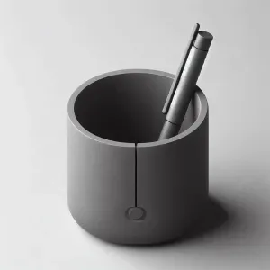 “Mute” – Modern Mug-Style Pencil Organizer Cup