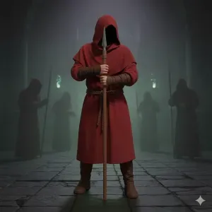 Cultis Soldier Spear - The Red Cult