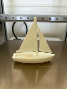 Classic Sailboat Miniature-3D Print Model