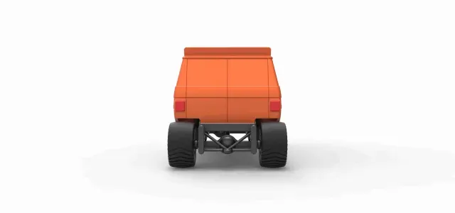 Pulling van 4wd Version 2 Scale 1:25 — Фото 9 из 9