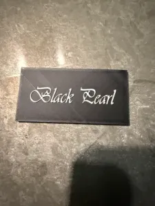 Black Pearl Sign