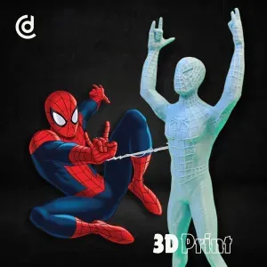 Spiderman Model - No Support Needed