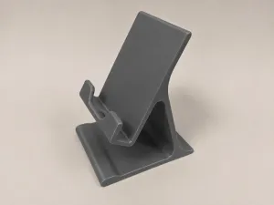 Minimalist Phone Stand | Charging Cable Hole