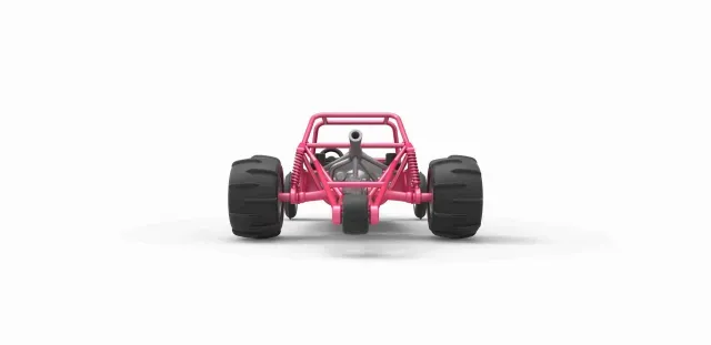 Diecast old school Sand Rail buggy Version 2 Scale 1:25 — Фото 9 из 9