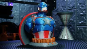 Multicolor Marvel Avengers Captain America Support Free Remi