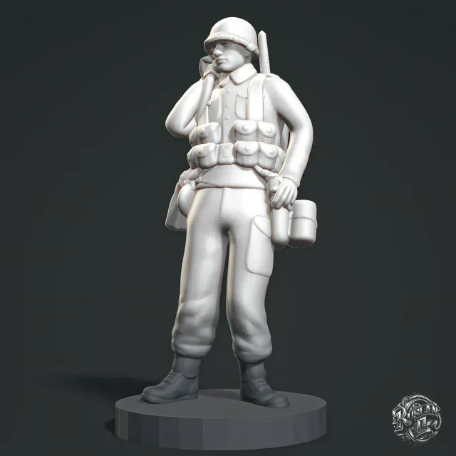Soldier with Radio #RoZ — Image 2 of 9