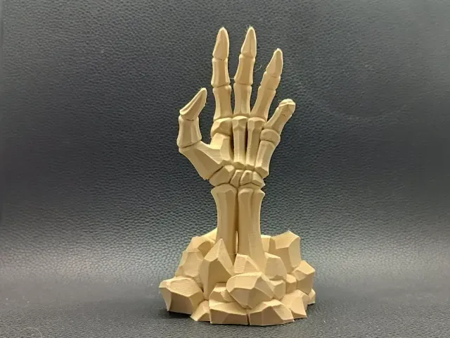Undead Skeletal Hand Emerging from Rock Fantasy — Фото 2 из 4