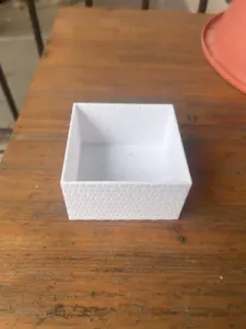瓷砖纹理正方形收纳盒