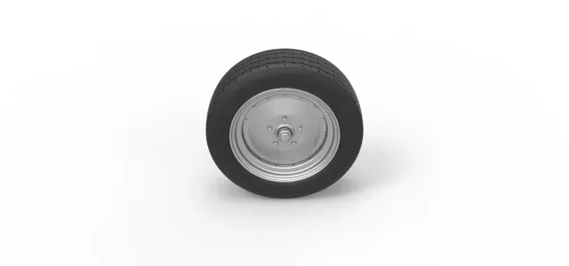 Front wheel of Vintage Funny Car Scale 1:25 — Фото 7 из 9