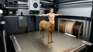 3D Centaur Figure | Mythical Color Model