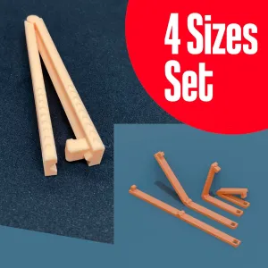 Bag Clip Set 5-7-10-12 cm
