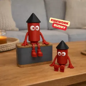 FIREWORK BUDDY / SILVESTER BUDDY / SILVESTER DECOR