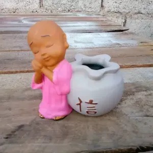 peace buddha pot